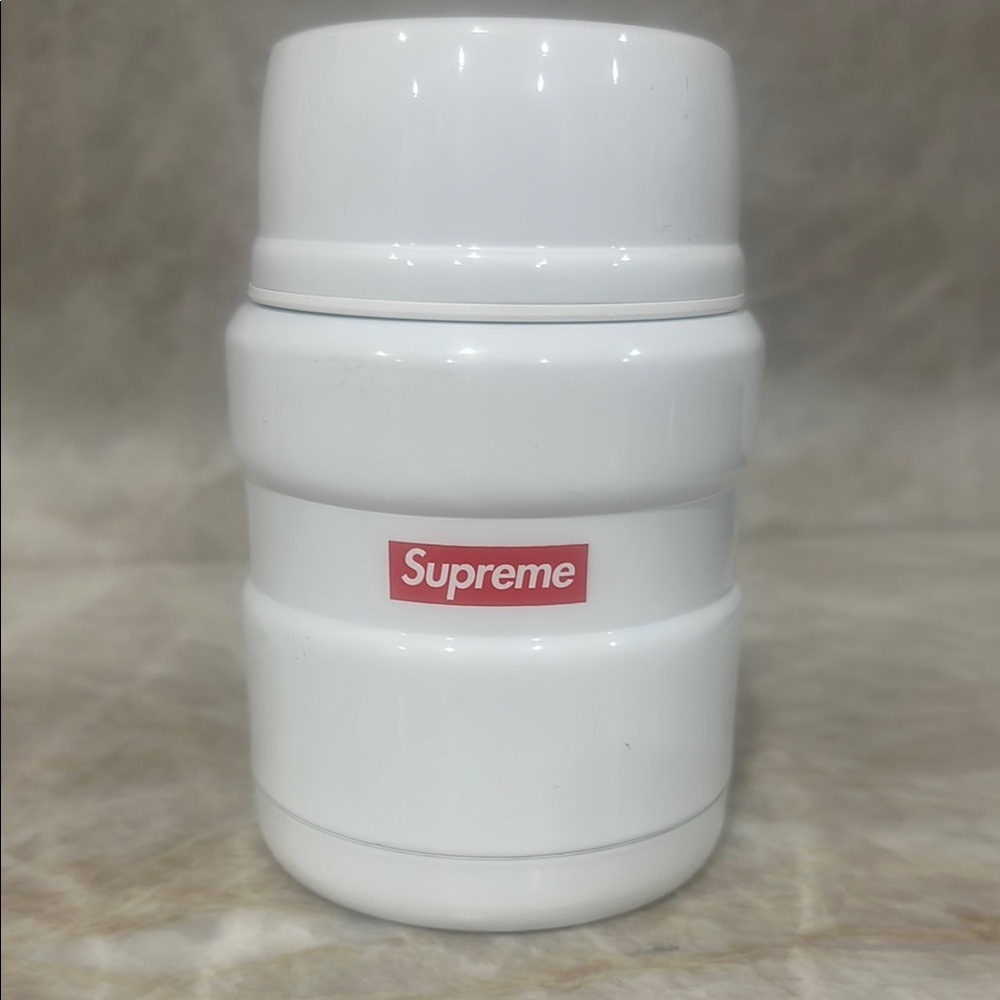 Supreme White Insulated Thermos